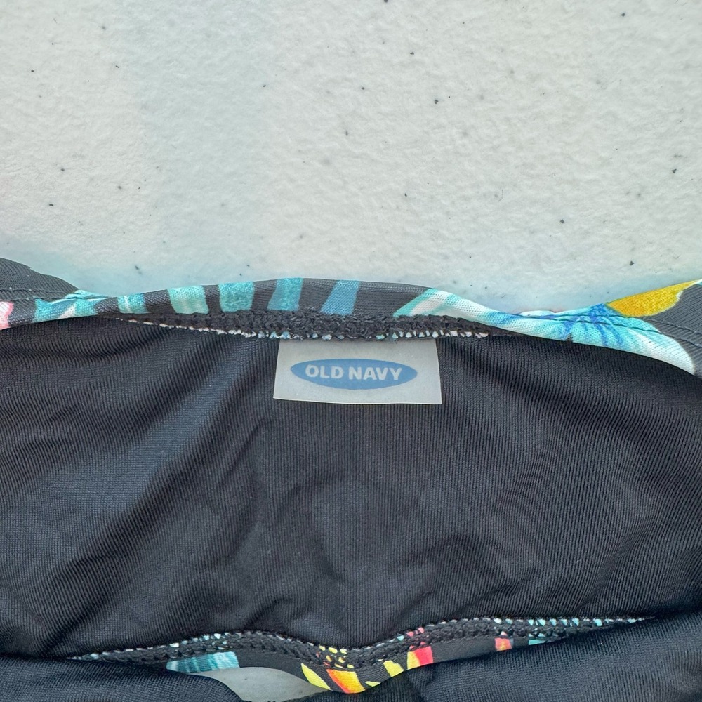 Old‎ Navy Kids Girls Tropical Floral Bikini Swimsuit Size L 10-12 - Picture 8 of 9